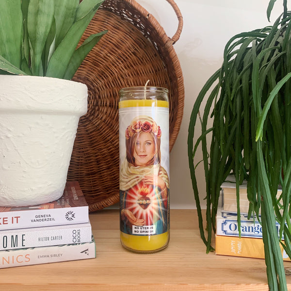 Saint Jennifer Aniston Prayer Candle