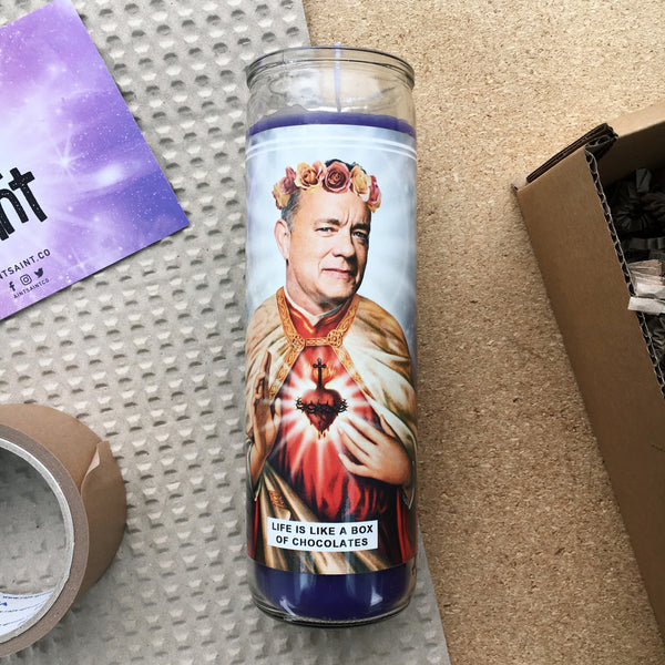 Saint Tom Hanks Prayer Candle