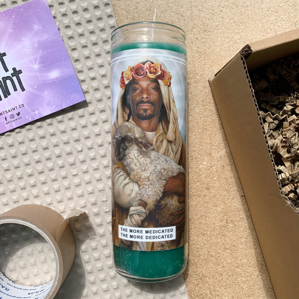 Saint Snoop Dogg Prayer Candle