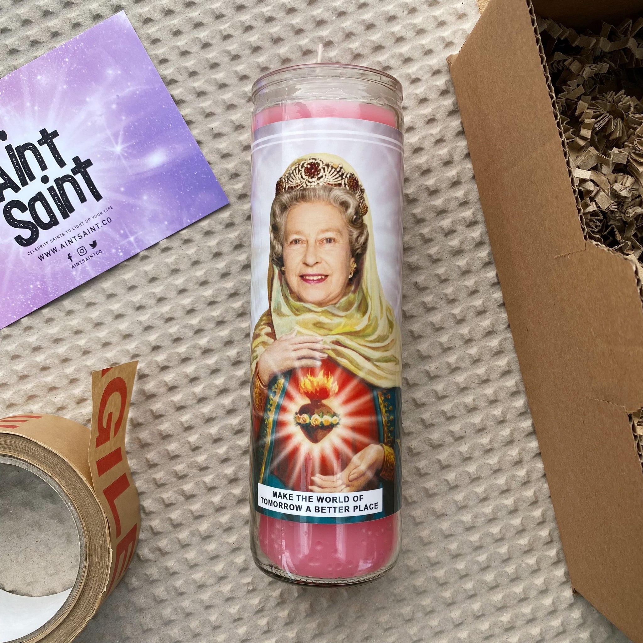 Saint Queen Elizabeth II Prayer Candle