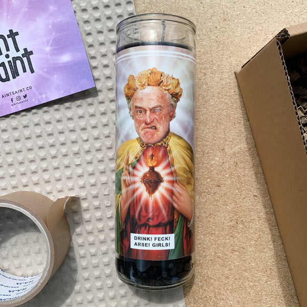 Saint Father Jack Hackett | Frank Kelly | Father Ted Prayer Candle