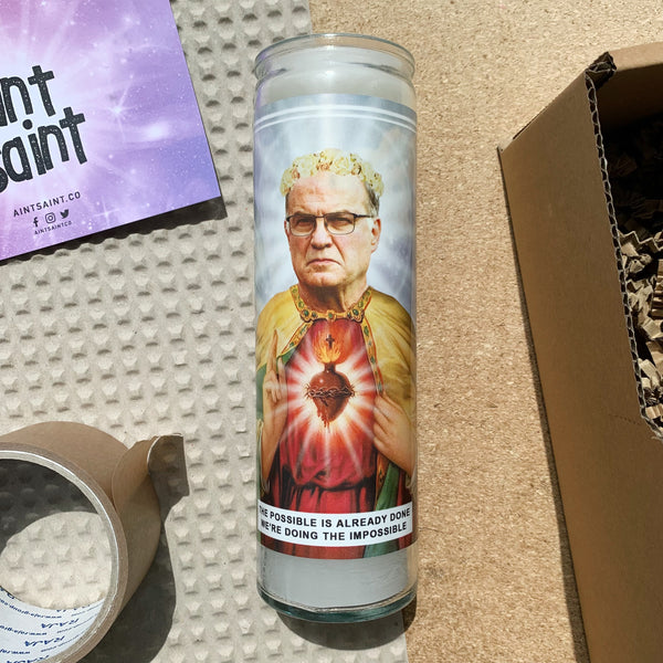 Saint Marcelo Bielsa Prayer Candle