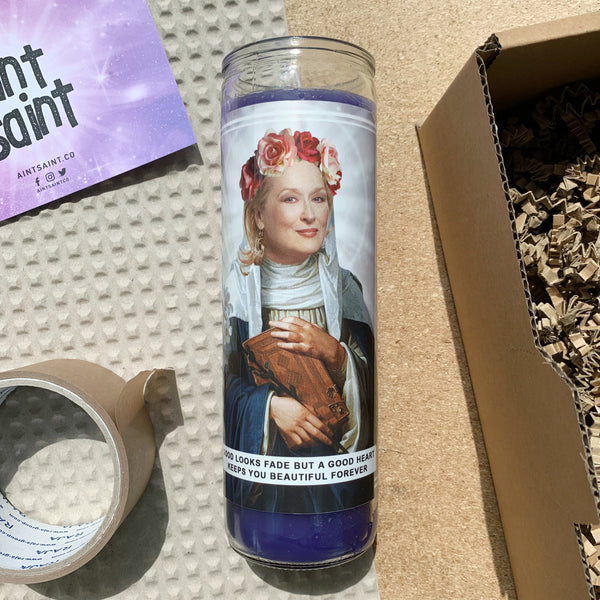 Saint Meryl Streep Prayer Candle