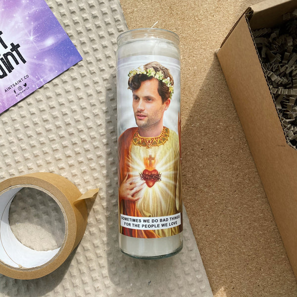 Saint Penn Badgley | Joe Goldberg | You Prayer Candle