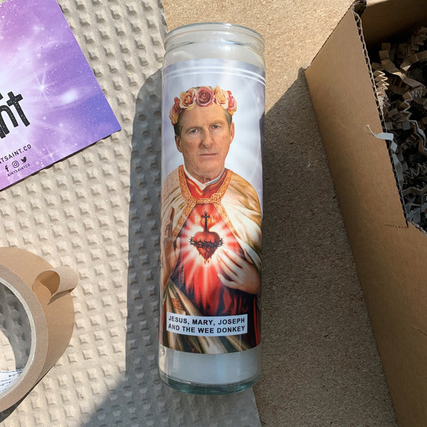 Saint Ted Hastings | Adrian Dunbar | Line Of Duty Prayer Candle