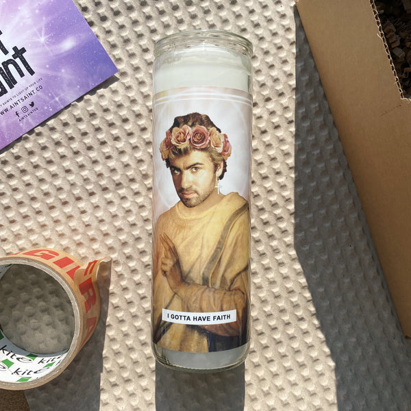 Saint George Michael Prayer Candle