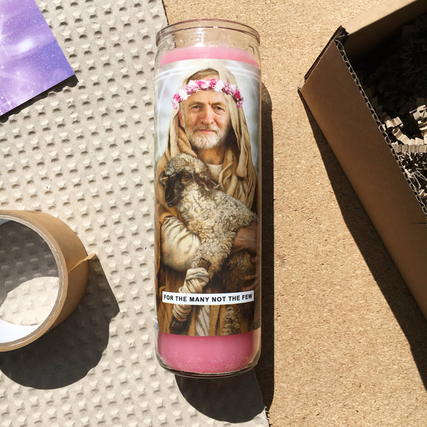 Saint Jeremy Corbyn Prayer Candle