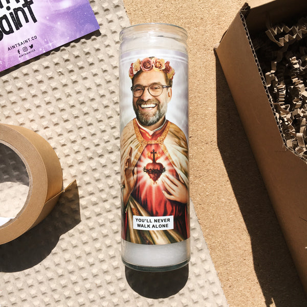 Saint Jurgen Klopp Prayer Candle