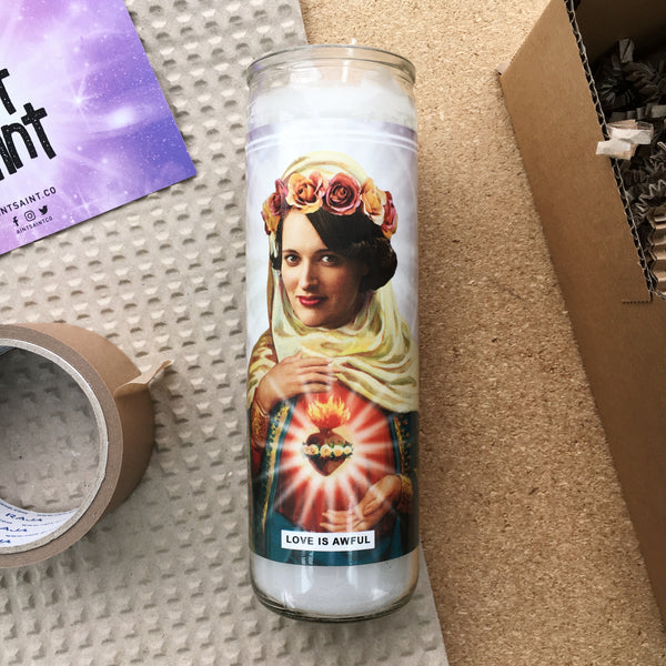 Saint Fleabag | Phoebe Waller-Bridge Prayer Candle