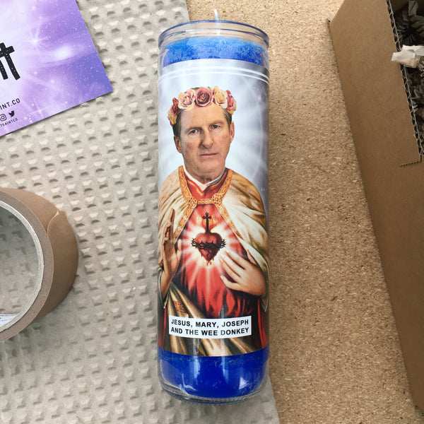 Saint Ted Hastings | Adrian Dunbar | Line Of Duty Prayer Candle