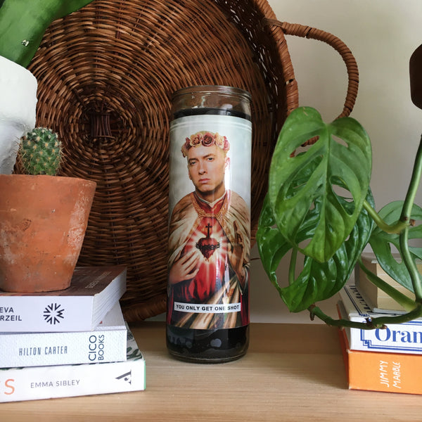 Saint Eminem | Marshall Mathers | Slim Shady Prayer Candle