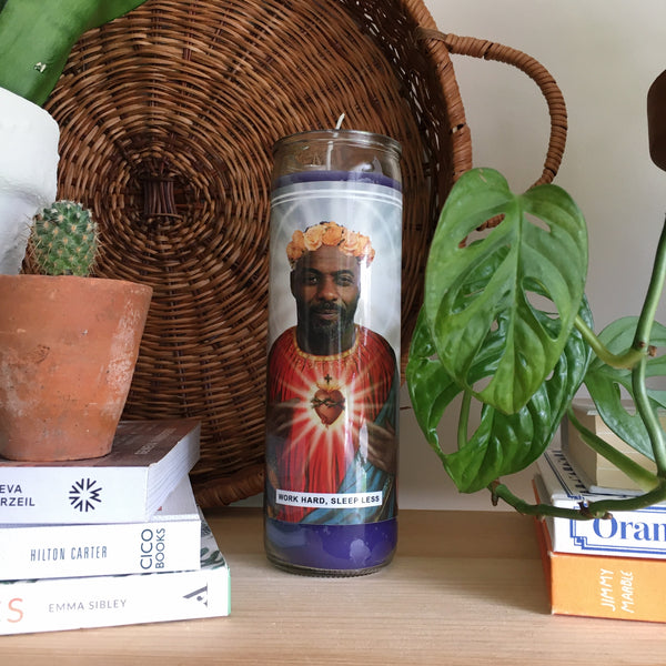 Saint Idris Elba Prayer Candle