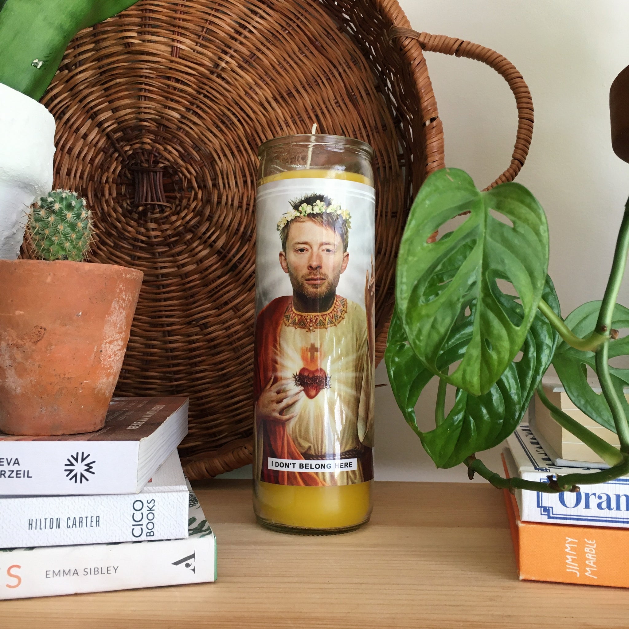 Saint Thom Yorke Prayer Candle