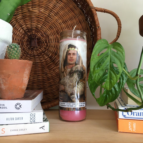 Saint Matthew Gray Gubler Prayer Candle