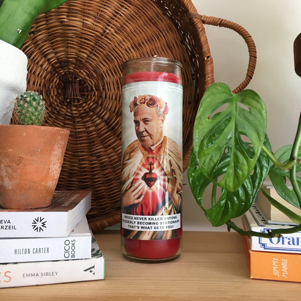 Saint Jeremy Clarkson | Top Gear | Grand Tour Prayer Candle