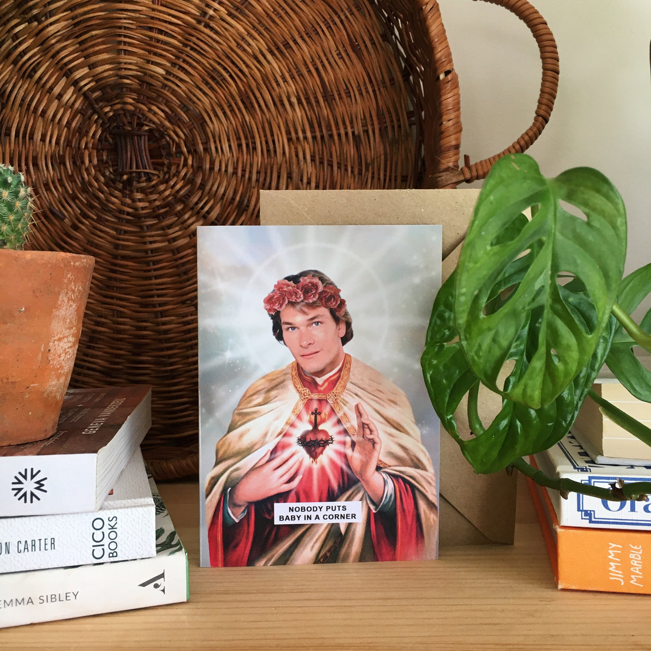 Saint Patrick Swayze | Johnny Castle | Dirty Dancing Greetings Card