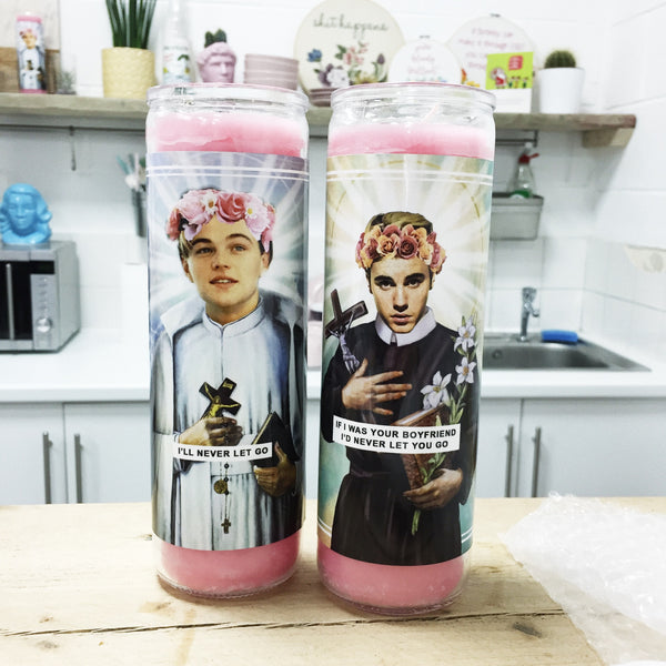 Saint Justin Bieber Prayer Candle