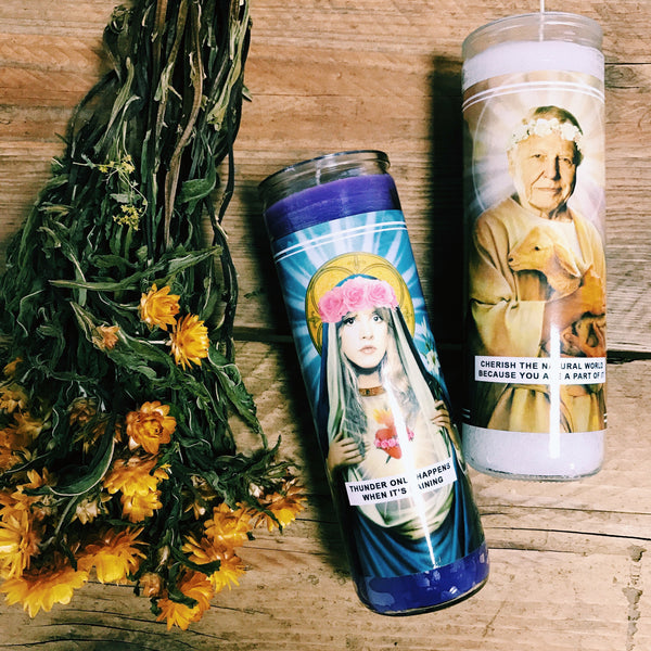 Saint Stevie Nicks | Fleetwood Mac Prayer Candle