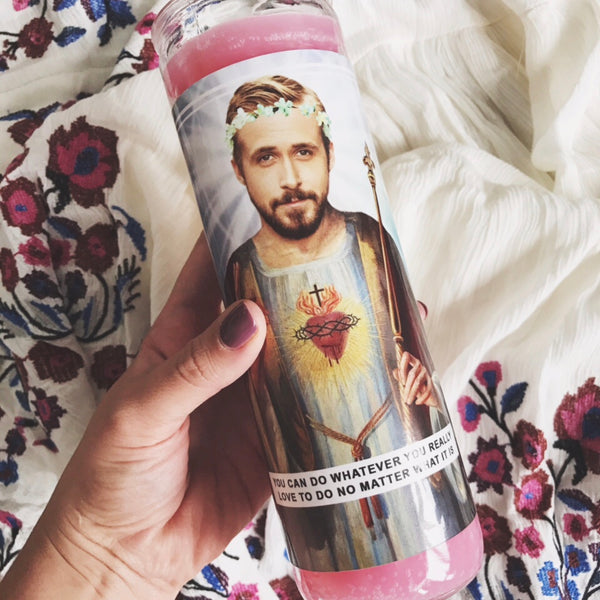Saint Ryan Gosling Prayer Candle