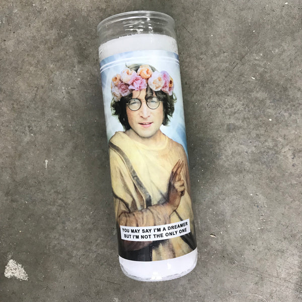 Saint John Lennon Prayer Candle