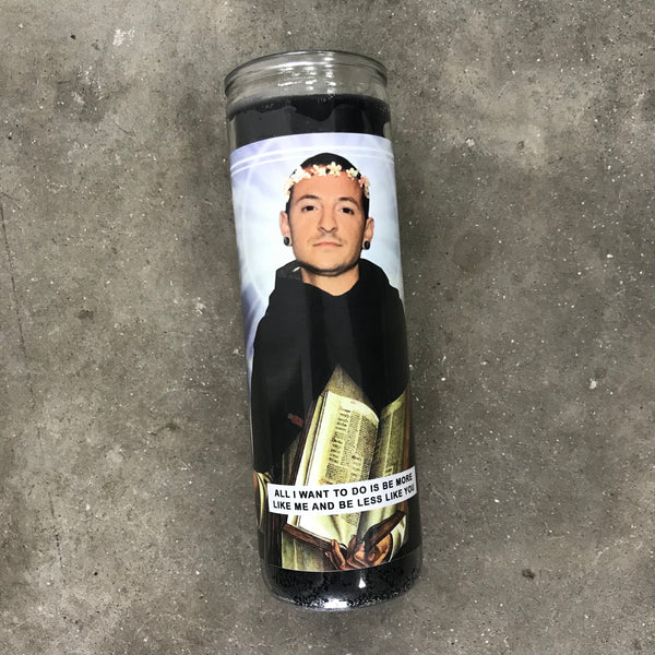 Saint Chester Bennington Prayer Candle