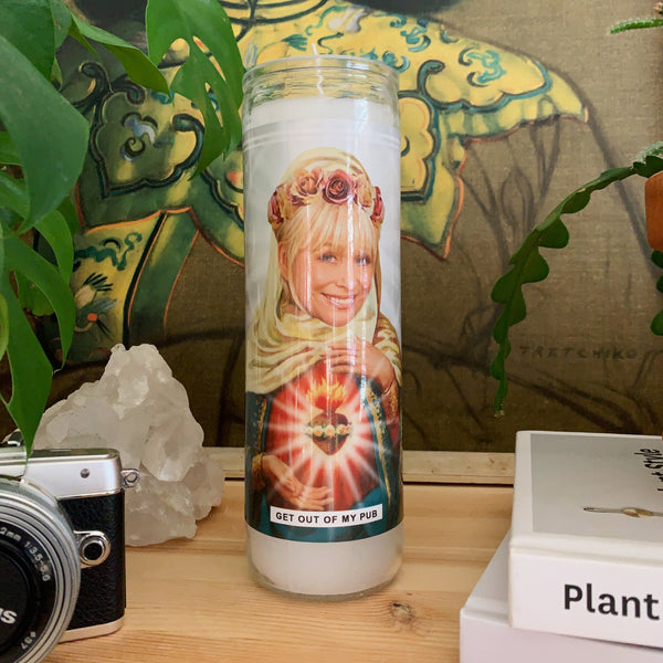 Saint Peggy Mitchell | Barbara Windsor | Eastenders Prayer Candle