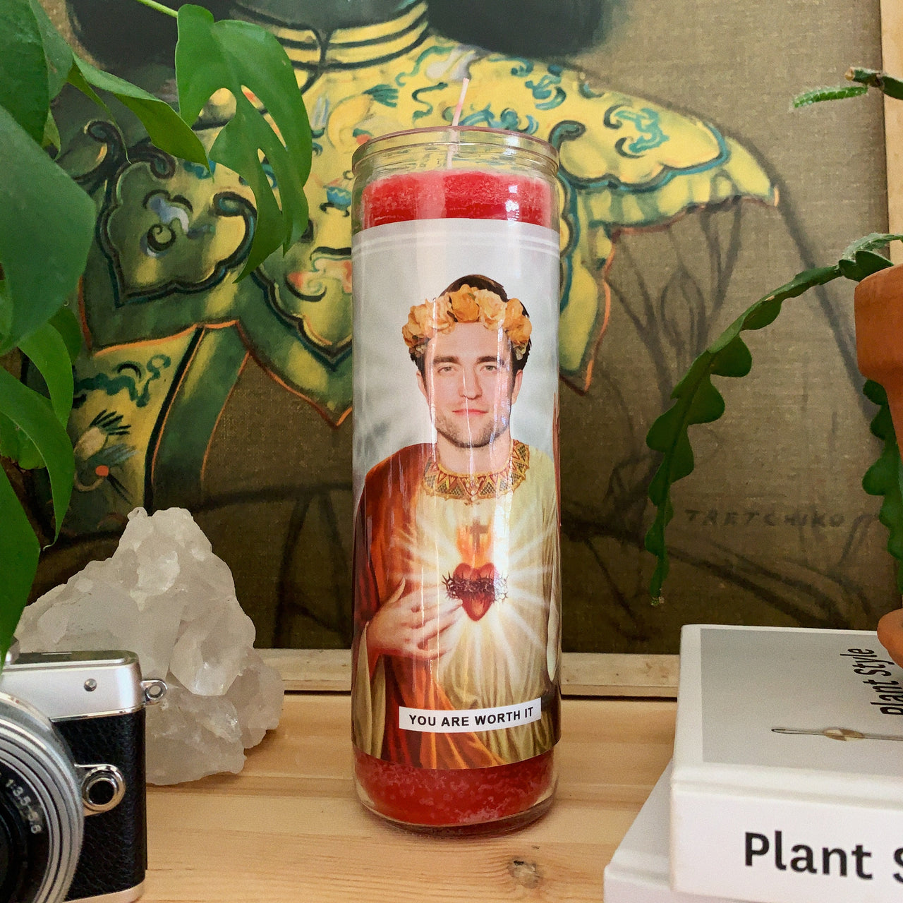 Saint Robert Pattinson Prayer Candle