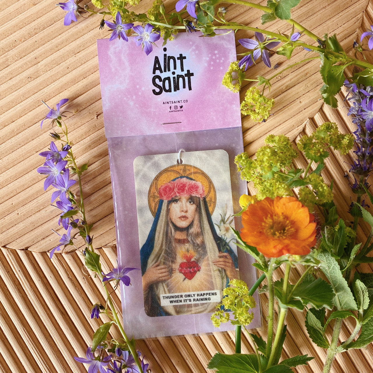 Saint Stevie Nicks | Fleetwood Mac Heaven Scent Car Air Freshener