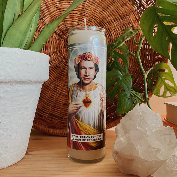 Saint Adam Driver Prayer Candle