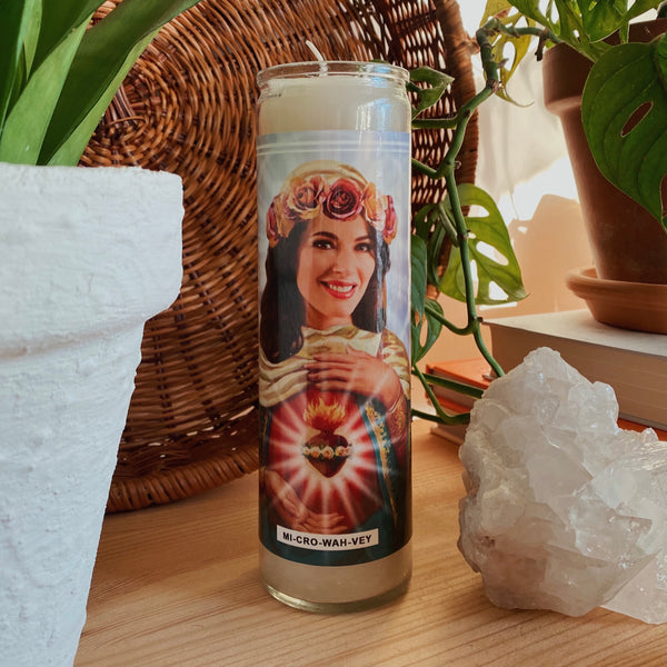 Saint Nigella Lawson Prayer Candle