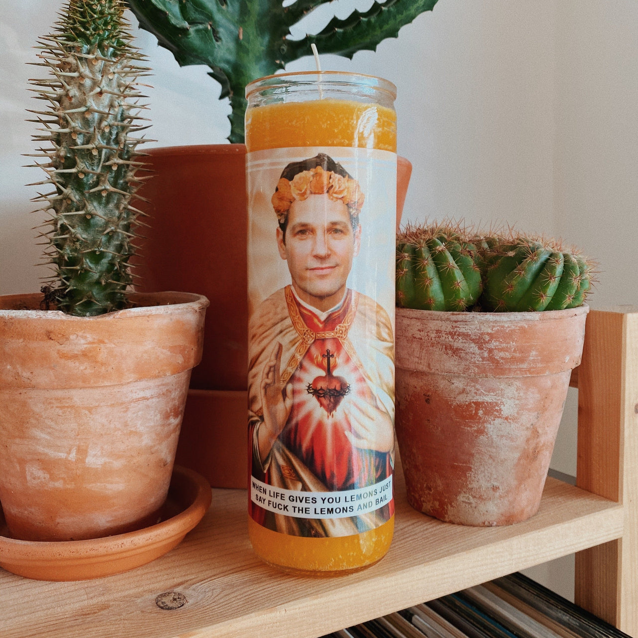 Saint Paul Rudd Prayer Candle