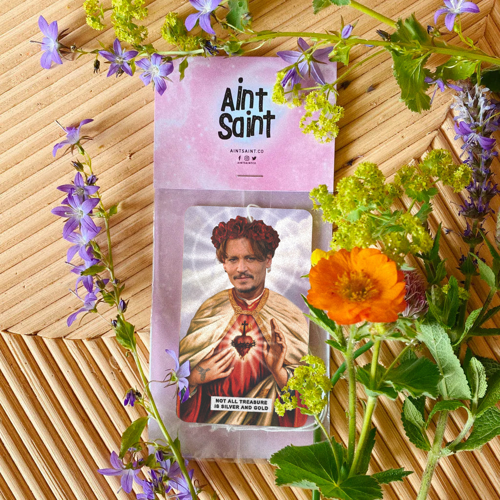 Saint Johnny Depp Heaven Scent Car Air Freshener