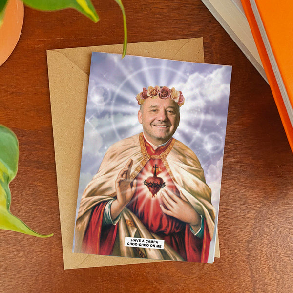 Ain't Saint | Celebrity Saint Greetings Cards