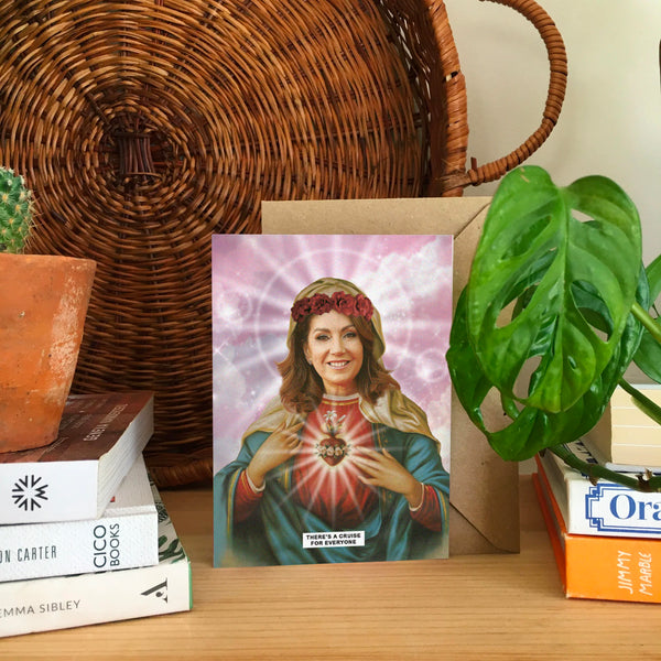 Saint Jane McDonald Greetings Card