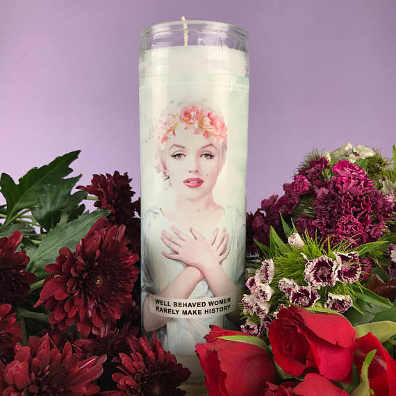 Saint Marilyn Monroe Prayer Candle
