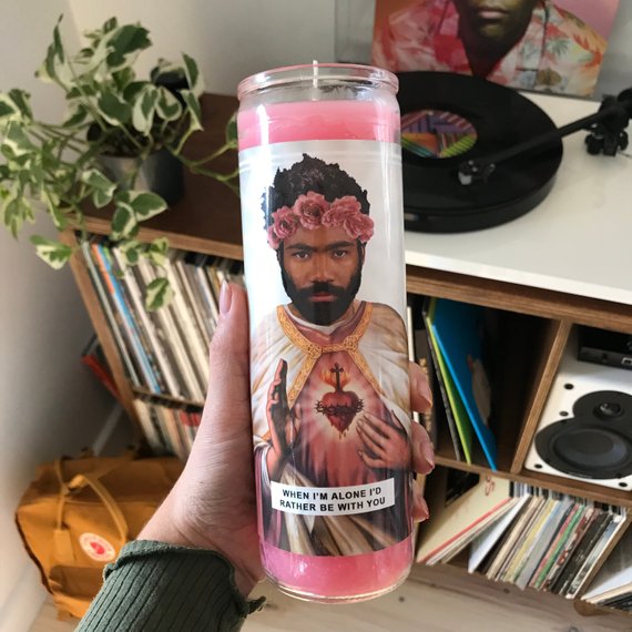 Saint Childish Gambino | Donald Glover Prayer Candle