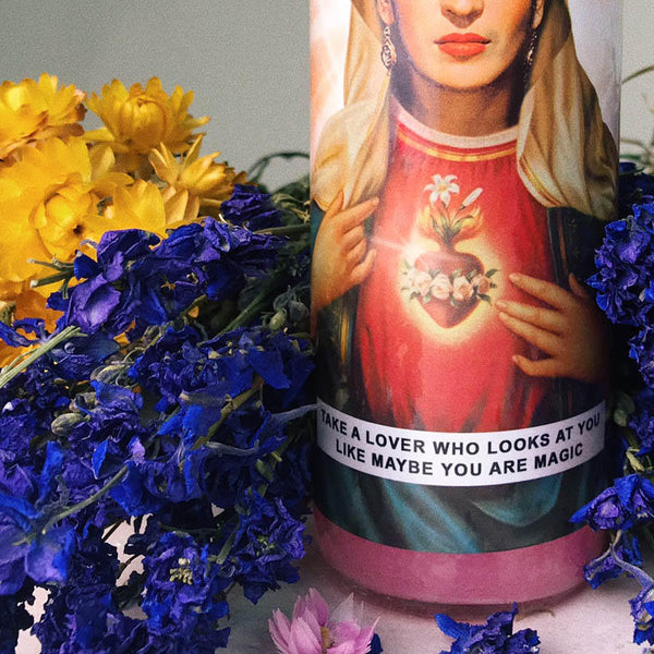 Saint Frida Prayer Candle