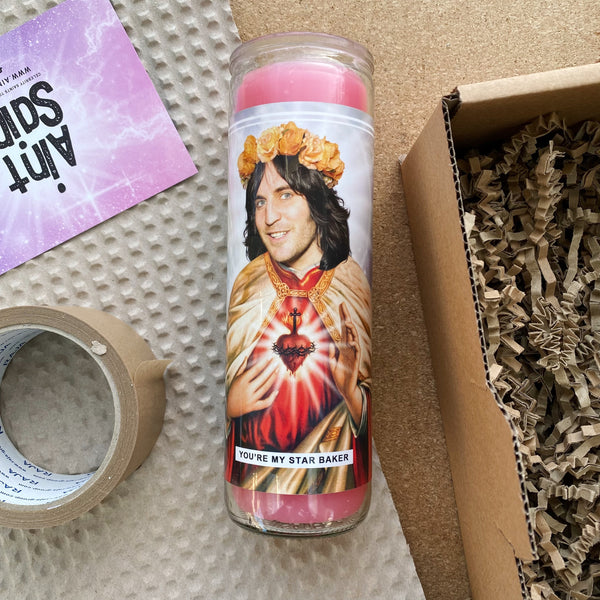 Saint Noel Fielding | Great British Bake Off | Mighty Boosh Prayer Candle