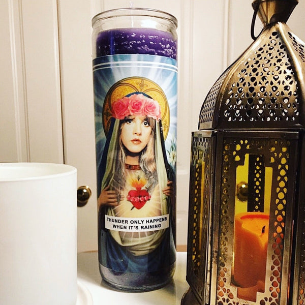 Saint Stevie Nicks | Fleetwood Mac Prayer Candle