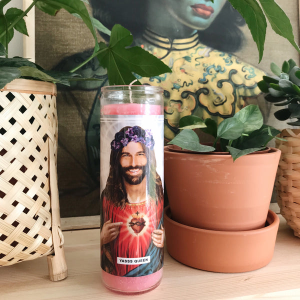 Saint Jonathan Van Ness Prayer Candle