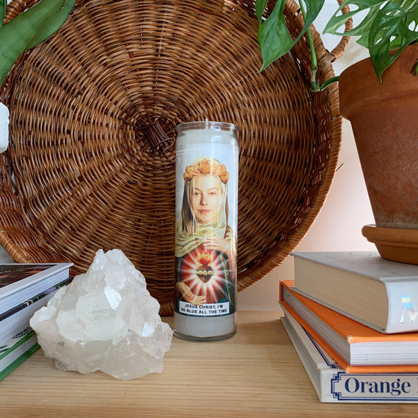 Saint Phoebe Bridgers Prayer Candle