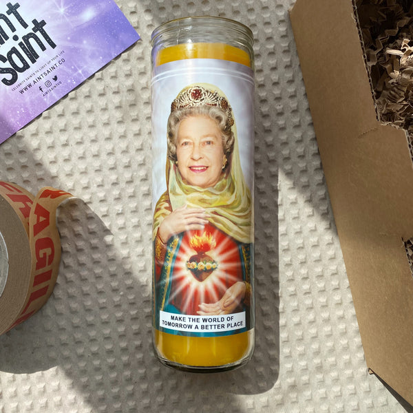 Saint Queen Elizabeth II Prayer Candle