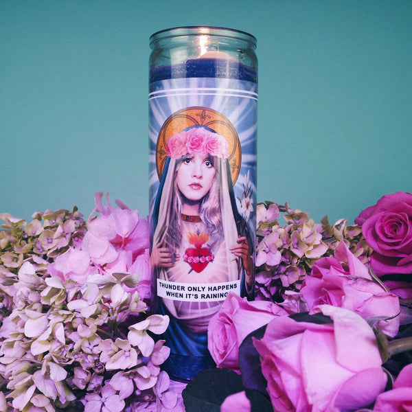 Saint Stevie Nicks | Fleetwood Mac Prayer Candle