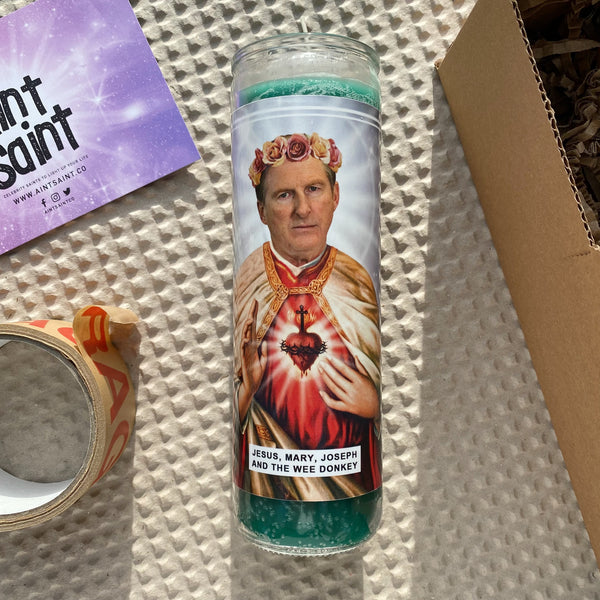 Saint Ted Hastings | Adrian Dunbar | Line Of Duty Prayer Candle