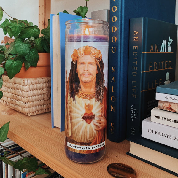 Saint Steven Tyler Prayer Candle
