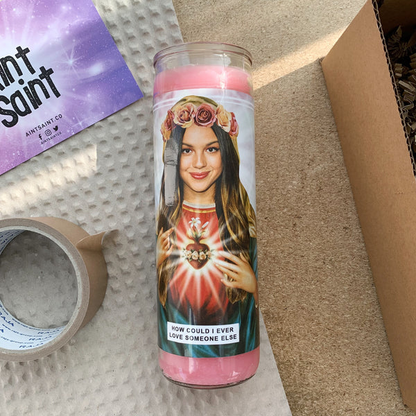 Saint OIivia Rodrigo Prayer Candle