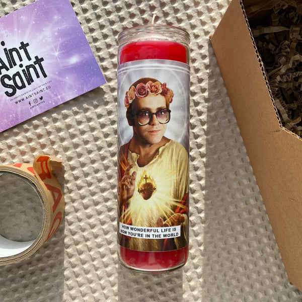 Saint Elton John Prayer Candle