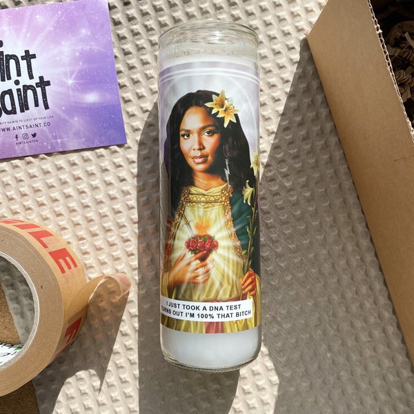 Saint Lizzo Prayer Candle