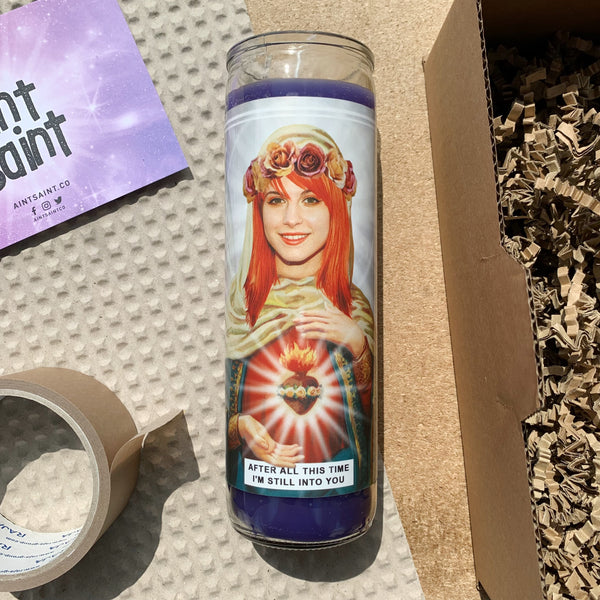 Saint Hayley Williams Prayer Candle