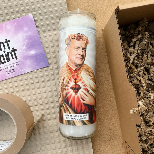 Saint Tom Hanks Prayer Candle